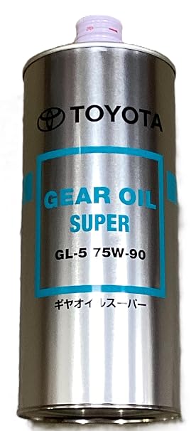 Toyota Genuine Super Gear Oil, GL-5 75W-90, 1 Liter, Part #08885-03106