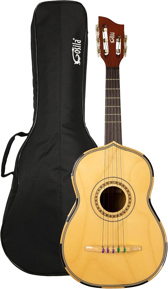 5 String Vihuela Linden top Linden back & sides Okoume Neck