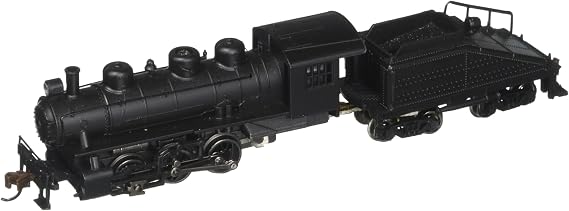 Bachmann Trains - USRA 0-6-0 SWITCHER & TENDER - PAINTED, UNLETTERED - BLACK - N Scale