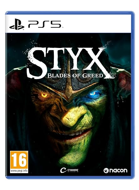 Styx: Blades of Greed (PS5) - Stealth Adventure, Three Open Worlds, Fantasy Environment