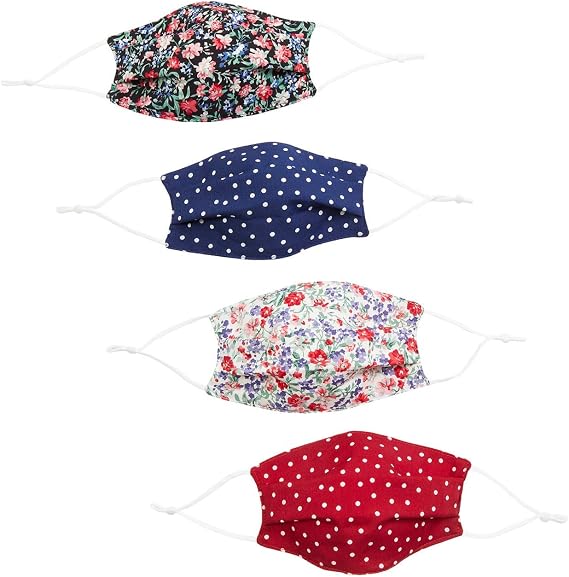 Front Row Face Mask 4-Pack 33340 Multi One Size