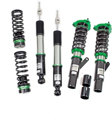 Rev9 R9-HS2-061_2 compatible with Audi A3A3 QuattroS3 8V 2015-19 Hyper-Street II Coilovers54.5mm Lowering Kit, 32 Damping Level Adjustment, Ride Height Adjustable