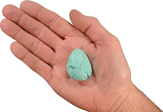 Chrysocolla 1 1/2" Tumbled Polished Rock Mineral Throat
