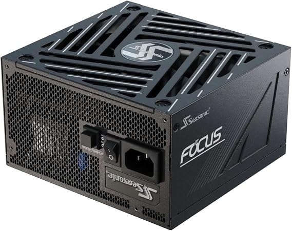 SEASONIC FOCUS V4 GX-850-850W - 80+ Gold - Full-Modular - ATX Form Factor - Premium Japanese Capacitor - Nvidia RTX 30/40 Super & AMD GPU Compatible (Ref. SRP-FGX851-A5A32SF)