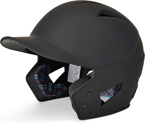 CHAMPRO HX Gamer Performance Baseball Batting Helmet in Solid Color Matte Finish