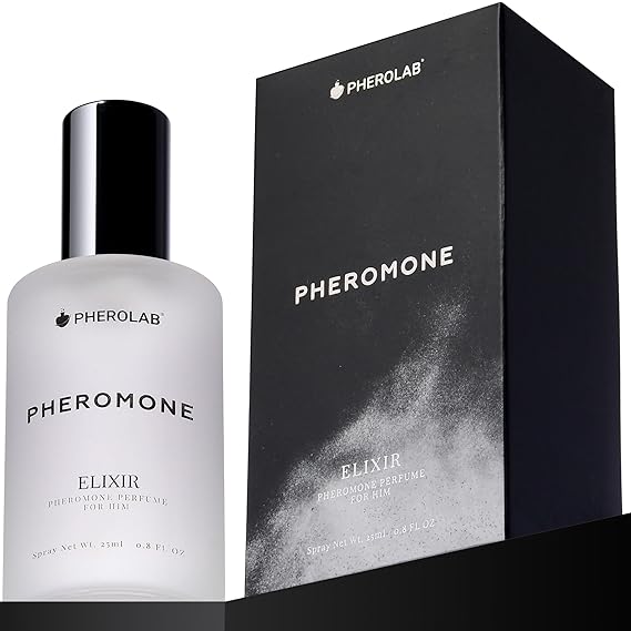 Pheromone Cologne for Him, Best Way to Get Immediate Attention - Elixir Men's Fragrance - Alcohol-Free 25ml