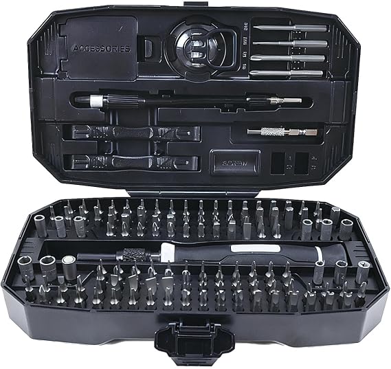 Small Precision Screwdriver Set 152 in 1 Mini Magnetic Screwdriver Set with Torx for Electronic, Watches, Laptop, Computers, Smartphones, PS5, Drones, Jewelers, Glasses