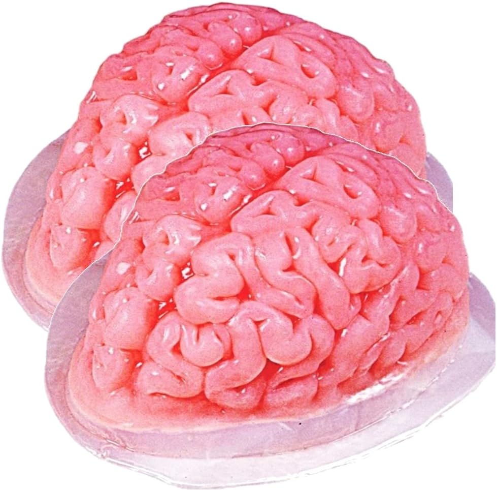 Brain Gelatin Mold Standard 2 Pack 2