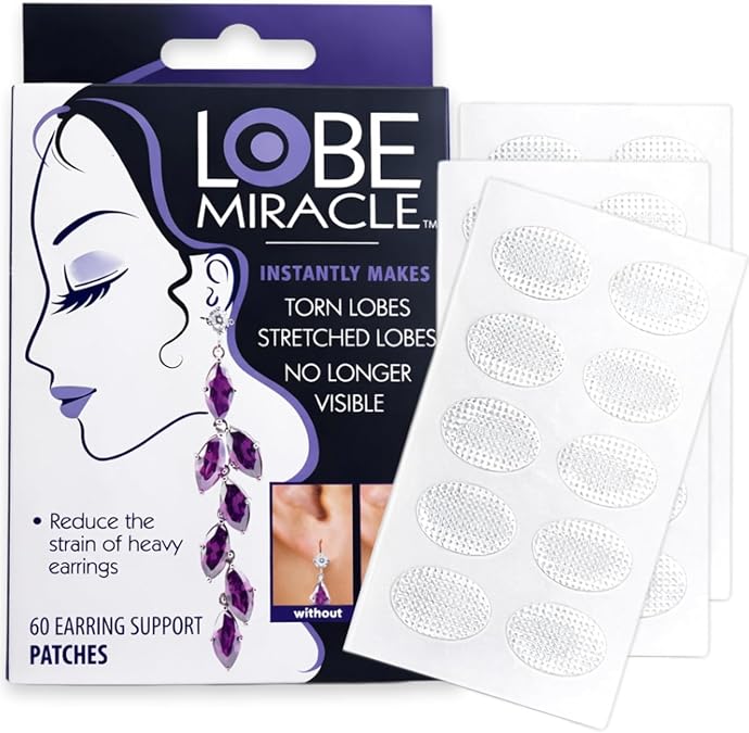 Lobe Miracle - Clear Earring Support Patches