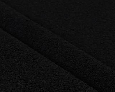 Generic Durable Chenille Boucle Upholstery Fabric by The Yard for Chair Sofa Couch Bench Armchair bar stools Black, 3 Yards 55 x 108