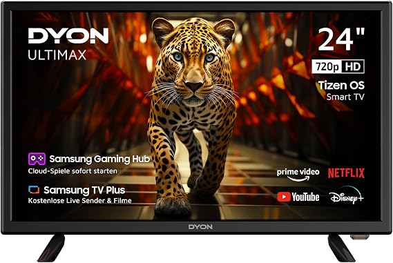 DYON ULTIMAX 24H-TI-W 24 Zoll HD Smart Fernseher [Energieklasse E]