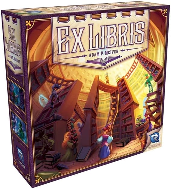 Renegade Game Studios | Ex Libris Second Edition | Card Game | Ages 14+ | 1-4 Players | 45 Minutes Playing Time, Muti-coloured