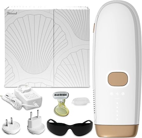 Smad IPL Devices Hair Removal Laser with Freezing Function - Painless Hair Removal Device for Women Men Armpits Legs Bikini Body at Home