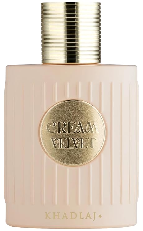 Khadlaj Cream Velvet Extrait De Parfum Spray for Unisex, 3.4 Ounce / 100ml