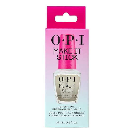 OPI Make It Stick | Nail Adhesive Glue | Up to 14 Days of Wear