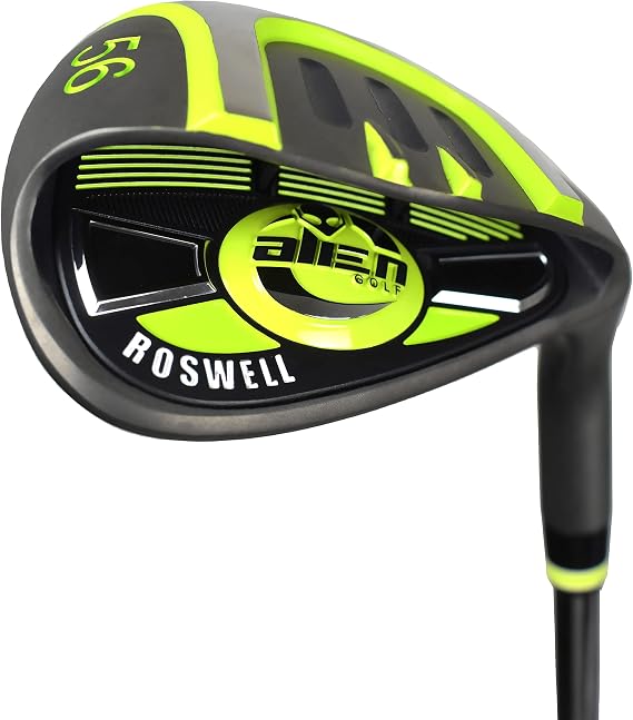 Alien Roswell Golf Wedge - Premium Wedge Full Faced CNC Milled Grooves for high Spin Shots Easy Out of Bunkers Conforms to The Game of Golf Great Golf Gift