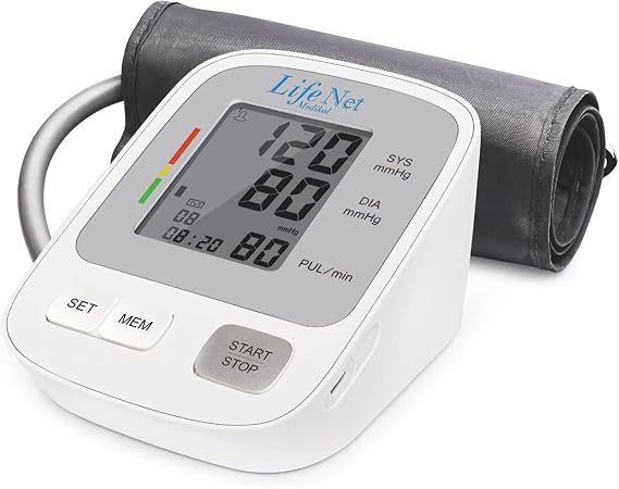 Life Net Medical Fully Automatic Digital Blood Pressure Monitor Arm Type WBP-108
