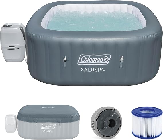 Coleman SaluSpa Hawaii Energy-Efficient 4-6 Person Inflatable Hot Tub