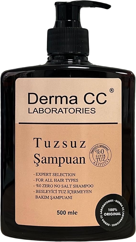 Derma CC Laboratories Tuzsuz Şampuan 500 ml