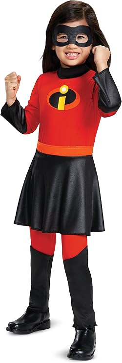 Disney Pixar Violet Incredibles 2 Jumpsuit w/Skirt Deluxe Girls' Costume