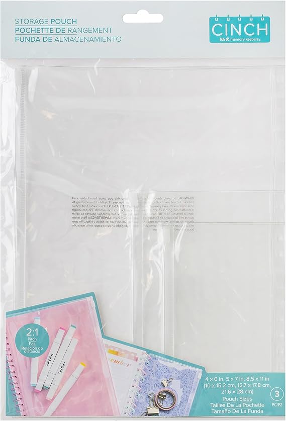 We R Cinch Storage Pouch Book Cover Set