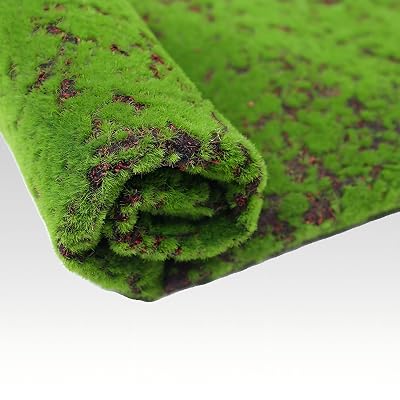 Sheet Moss Mat - Realistic Fake Moss Carpet-Blanket for IndoorOutdoor Decor | No-Maintenance Green Cover for Walls, Gardens & Tabletops