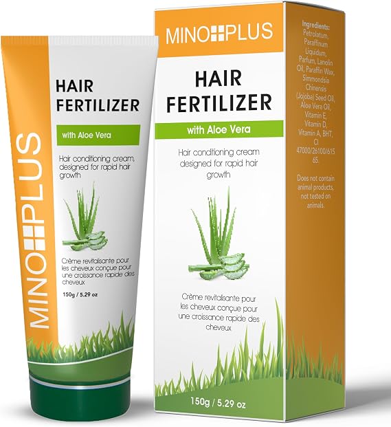 Organic Hair Fertilizer 150g - Formulated to Prevent Hair Loss, with Carrot Oil