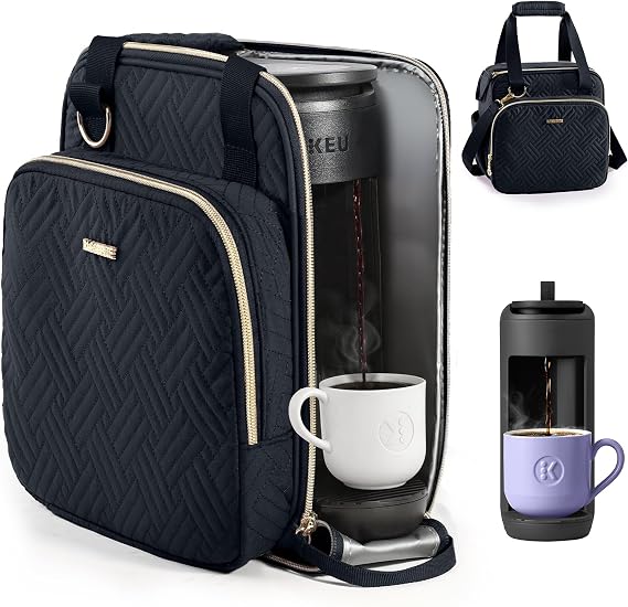 BAGSPRITE Coffee Maker Travel Bag Compatible with Keurig K-Mini Mate
