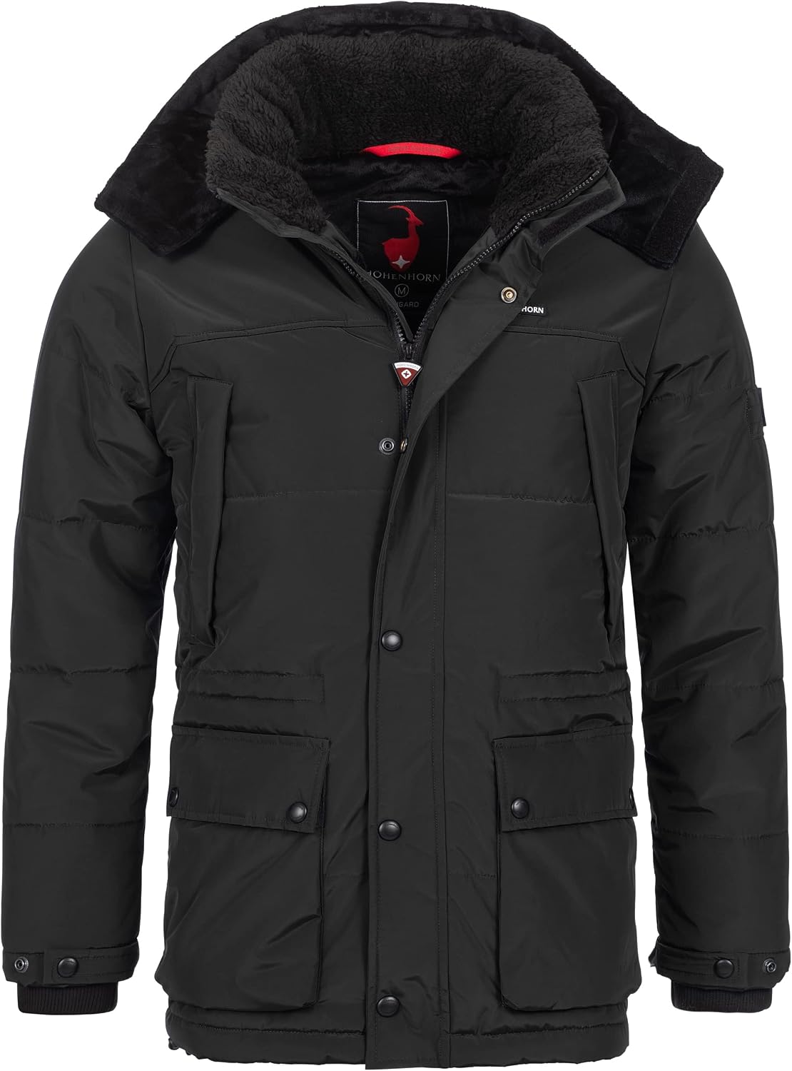 höhenhorn mangard mens winter jacket quilted jacket lined winter jacket parka