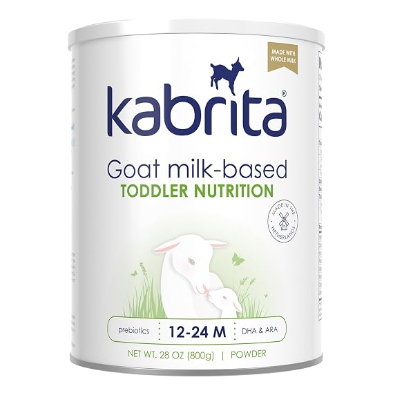Kabrita Goat Milk Toddler Drink, Clean Label Certified, Gentle, 28oz | Toddler Nutrition Drink, 1224 Months, Easy to Digest, Supports Gut Health, Immunity & Brain Development 28oz