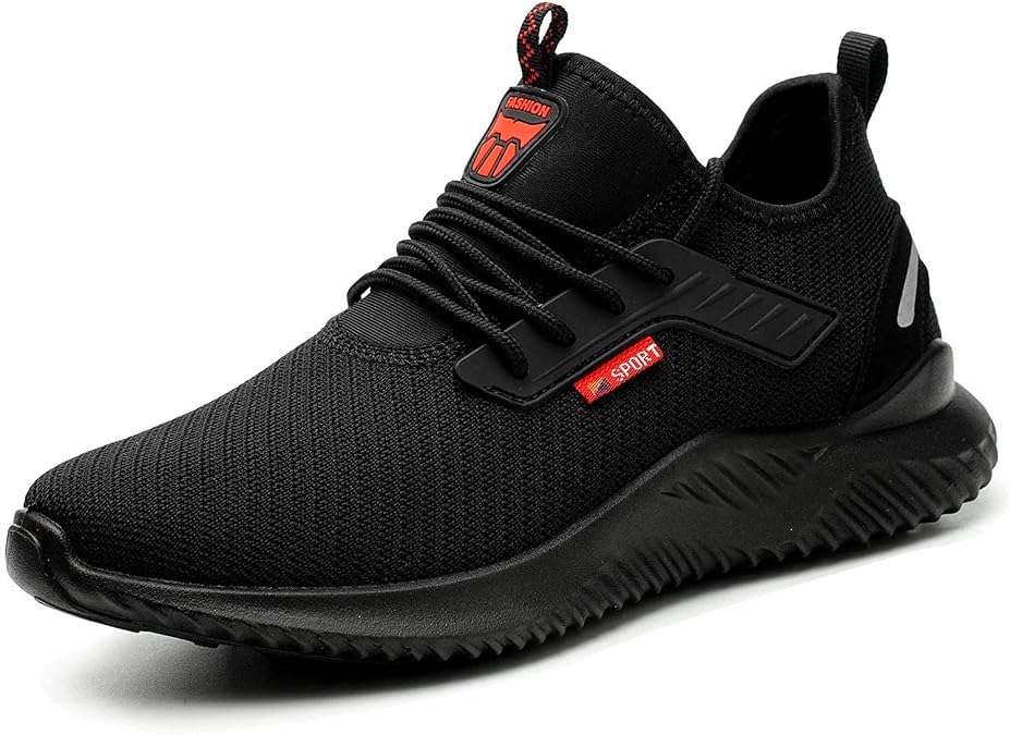 Safety Trainers Men Womens Steel Toe Trainers Lightweight Safety Shoes Breathable Work Trainers Comfortable Work Shoes