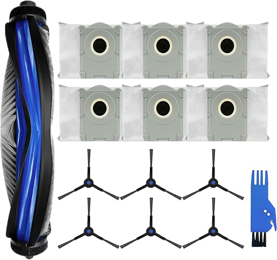 アクセサリー Ecovacs Deebot X8 Pro Omni、T50 Pro Omni ロボット掃除機、メインブラシ1本、ダストバッグ6個、サイドブラシ6個、T50 Pro オムニ交換キット
