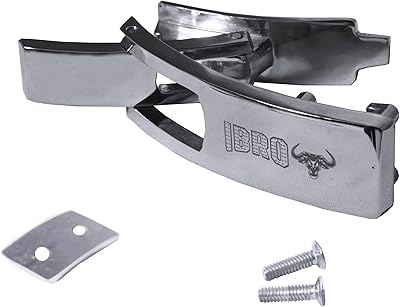 IBRO Heavy Duty Replacement Lever Buckle for 10MM Weight Lifting and Powerlifting Belt - Rust Free Fits All Brands