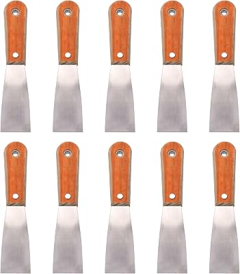 10PCS 4inch Drywall Taping Tools Set Puttyknife Flexible Scraper 1.5inch
