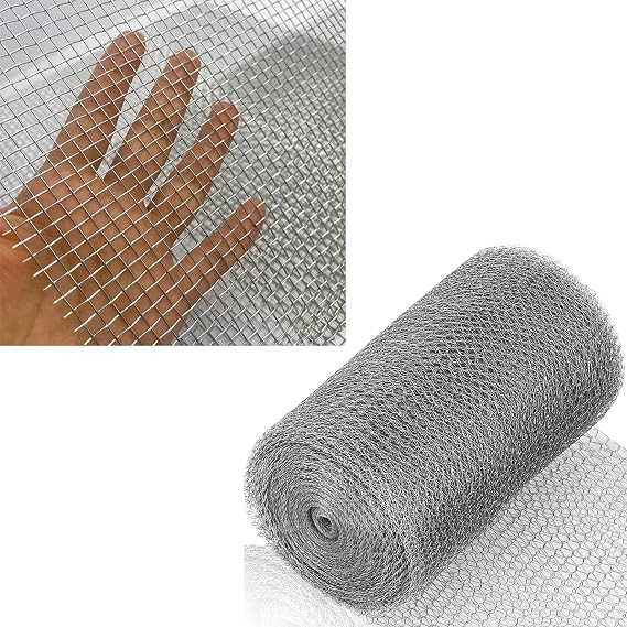 304 Pretty Sturdy 12 X 24 5 Mesh Wire Mesh Screen and Not Rusty 5X 30 Ft Flexible Stainless Steel Wool