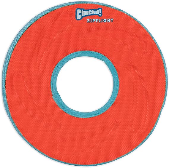 Chuckit Zipflight Amphibious Flying Ring - Assorted Medium - 8" Diameter (2 Pack)2