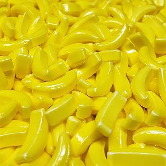 Candy Retailer Bananarama Banana Shaped Candy 1 Lb