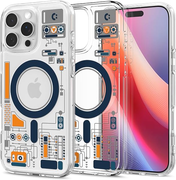 Spigen Ciel by Cyrill iPhone 16 Pro ile Uyumlu MagSafe Kılıf Ultra Hybrid Mag Fit White - ACS08727
