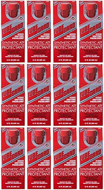 LUBEGARD Automatic Transmission Fluid ATF Synthetic Additive Red 60902 12 Pack