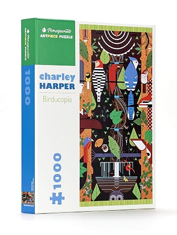 Charley Harper Birducopia 1,000-piece Jigsaw Puzzle (Pomegranate Artpiece Puzzle)