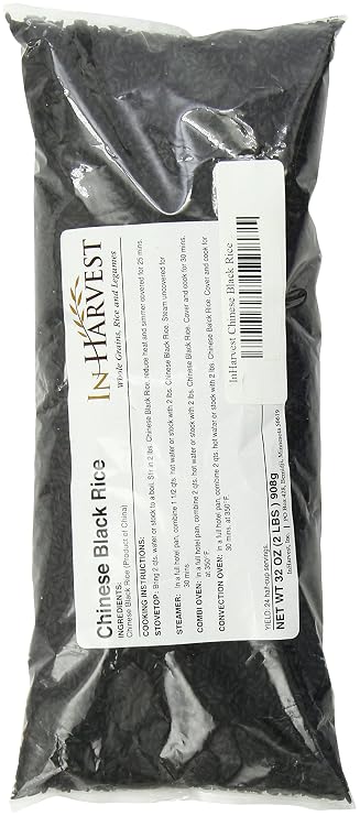 InHarvest Chinese Black Rice, 2 Pound