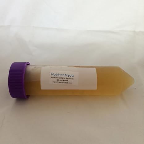 Algae Research Supply Nutrient Media F/2- Grows 50L of Algae Culture in Freshwater & Seawater