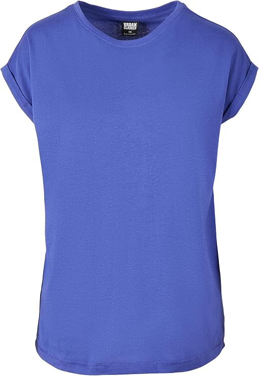 Urban Classics Ladies - Extended Shoulder Shirt bluepurple - XS