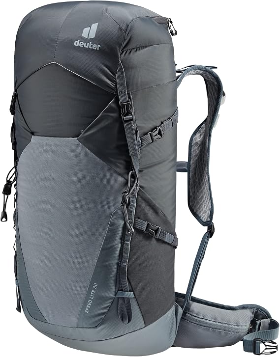 Deuter Speed Lite 30L Unisex Hiking Backpack - Graphite-Shale
