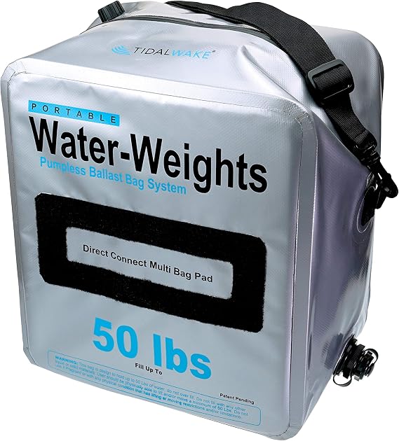 Tidal Wake Ballast Bag for Boats, 50 lb Water Weight System