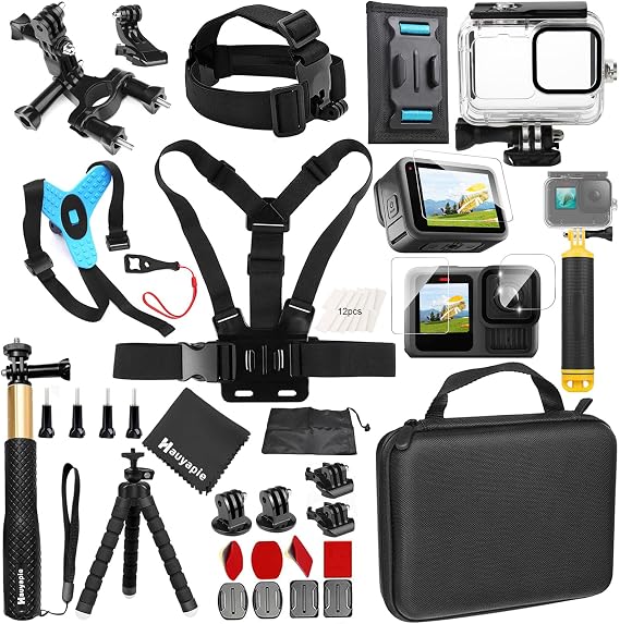 Accessories Kit for GoPro Hero 13 12 11 10 9 Black(YP03)
