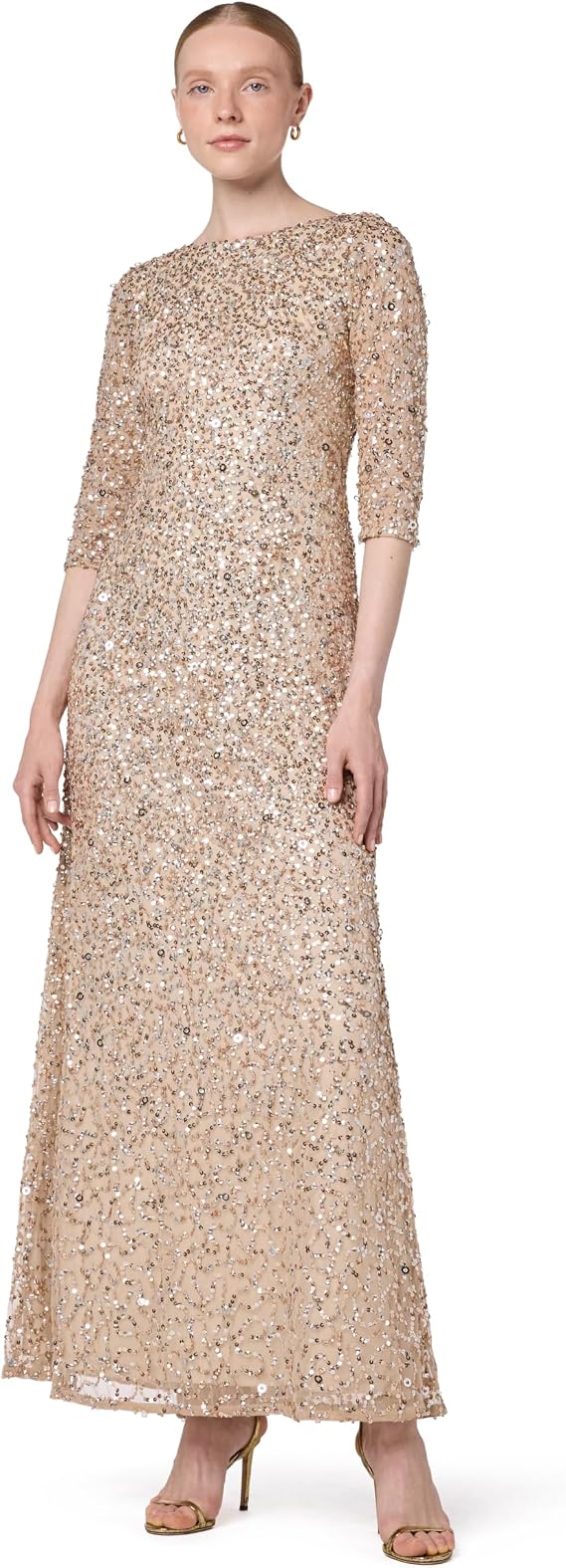 Adrianna Papell Women's Beaded Gown