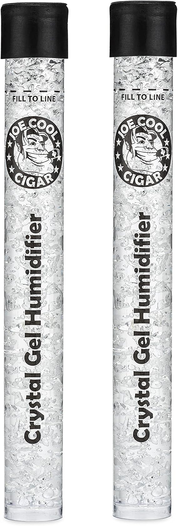 Joe Cool Cigar Crystal Gel Humidifier Tube for Cigar Humidors - 2 Pack