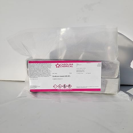 Sodium Metal Pieces, 99.8% 1kg / 2.2lbs