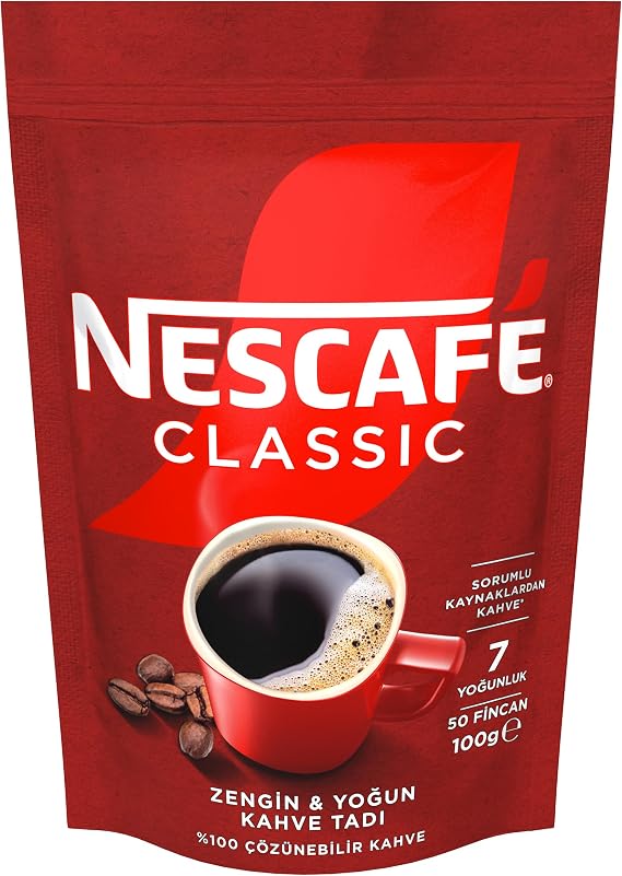 Nescafé Nescafe Classic Çözünebilir Kahve Ekopaket, 100 g